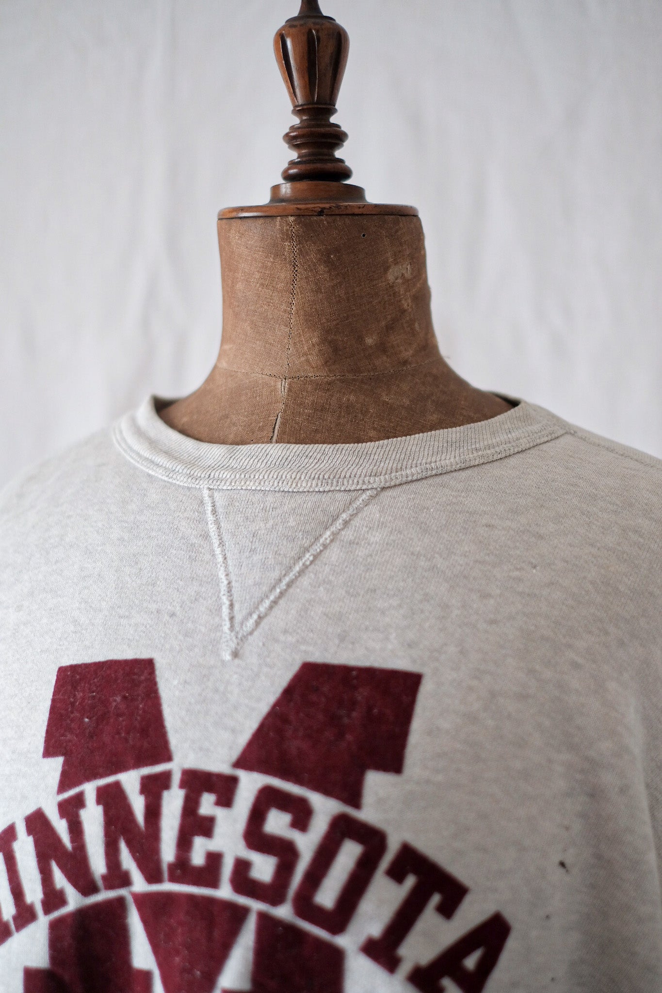 [〜50年代]美國復古羊皮打印運動衫