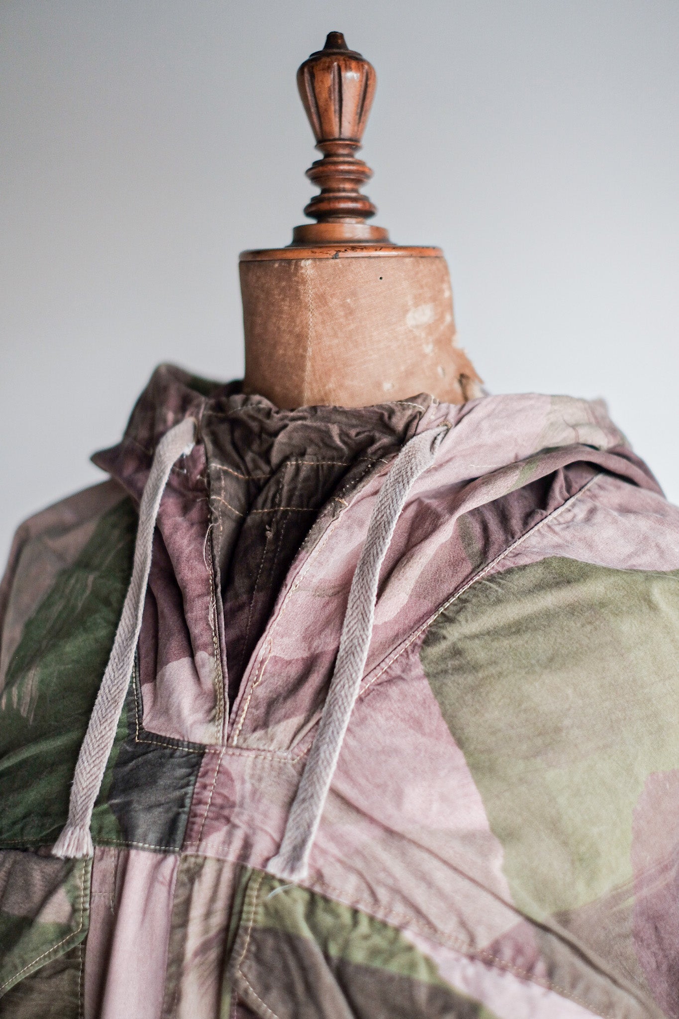 40's] BRITISH ARMY SAS CAMOUFLAGED WINDPROOF SMOCK SIZE.7 