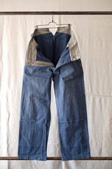 【~30's】French Vintage Indigo Metis Work Pants