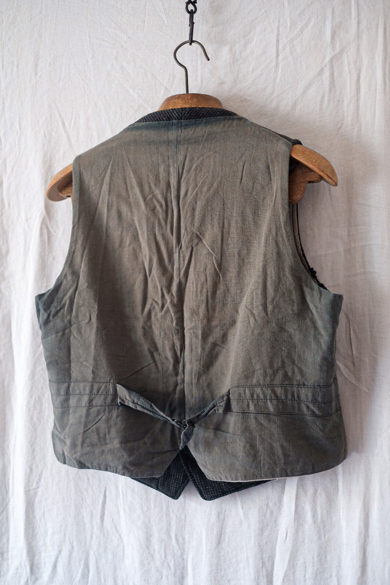 【~50's】French Vintage Wool Gilet