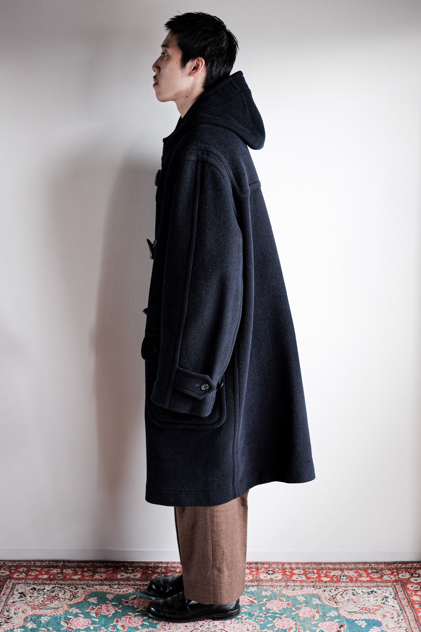 90's】OLD ENGLAND PARIS Wool Duffle Coat 