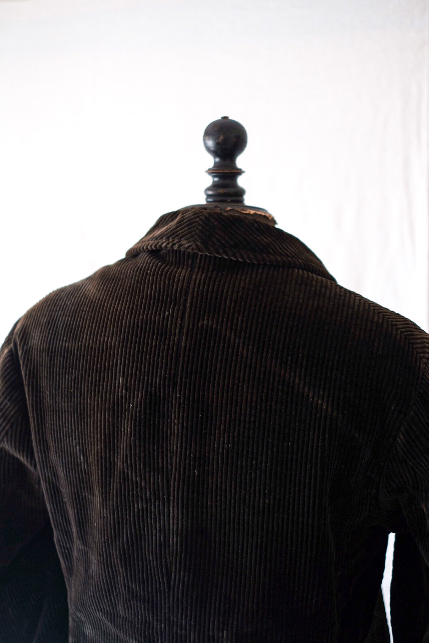 [〜30年代]法國復古深棕色燈芯絨工作夾克“ Adolphe Lafont”“ Dead Stock”