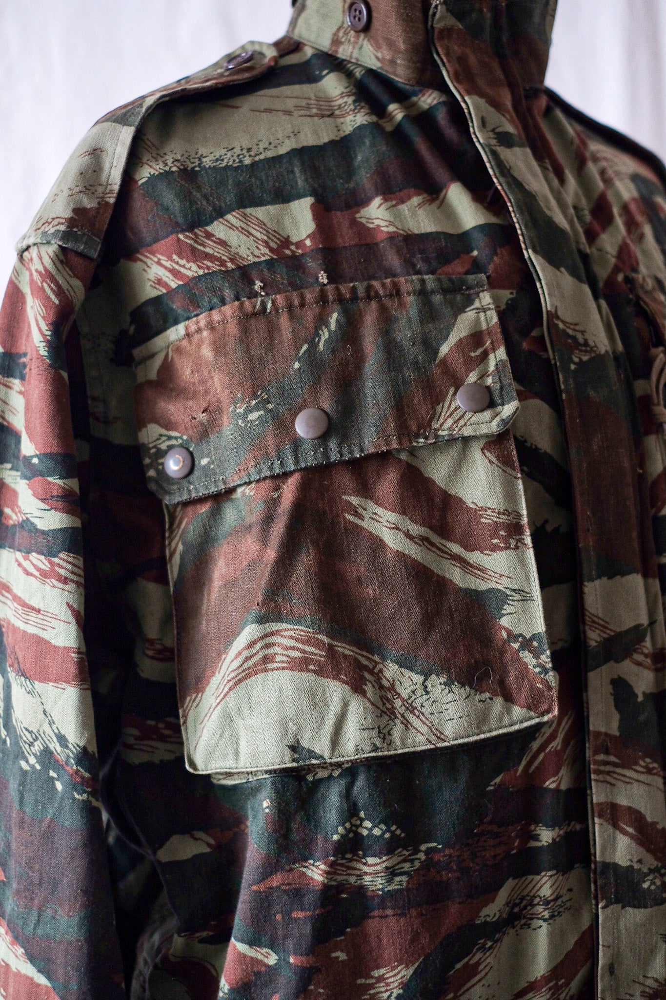 [〜60年代]法國陸軍蜥蜴迷彩傘兵夾克