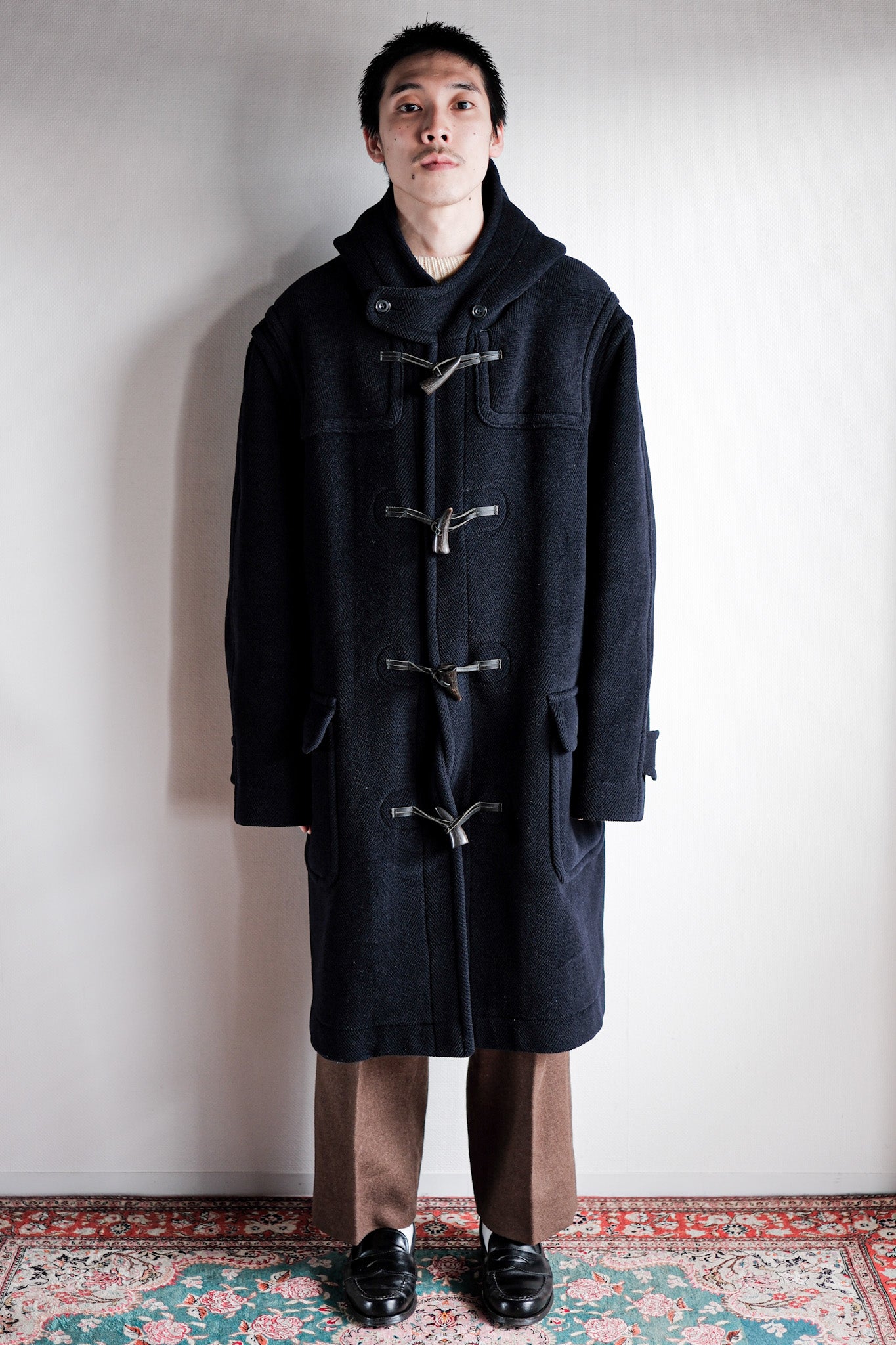 ［~90's］OLD ENGLAND PARIS Wool Duffle Coat "Moorbrook"