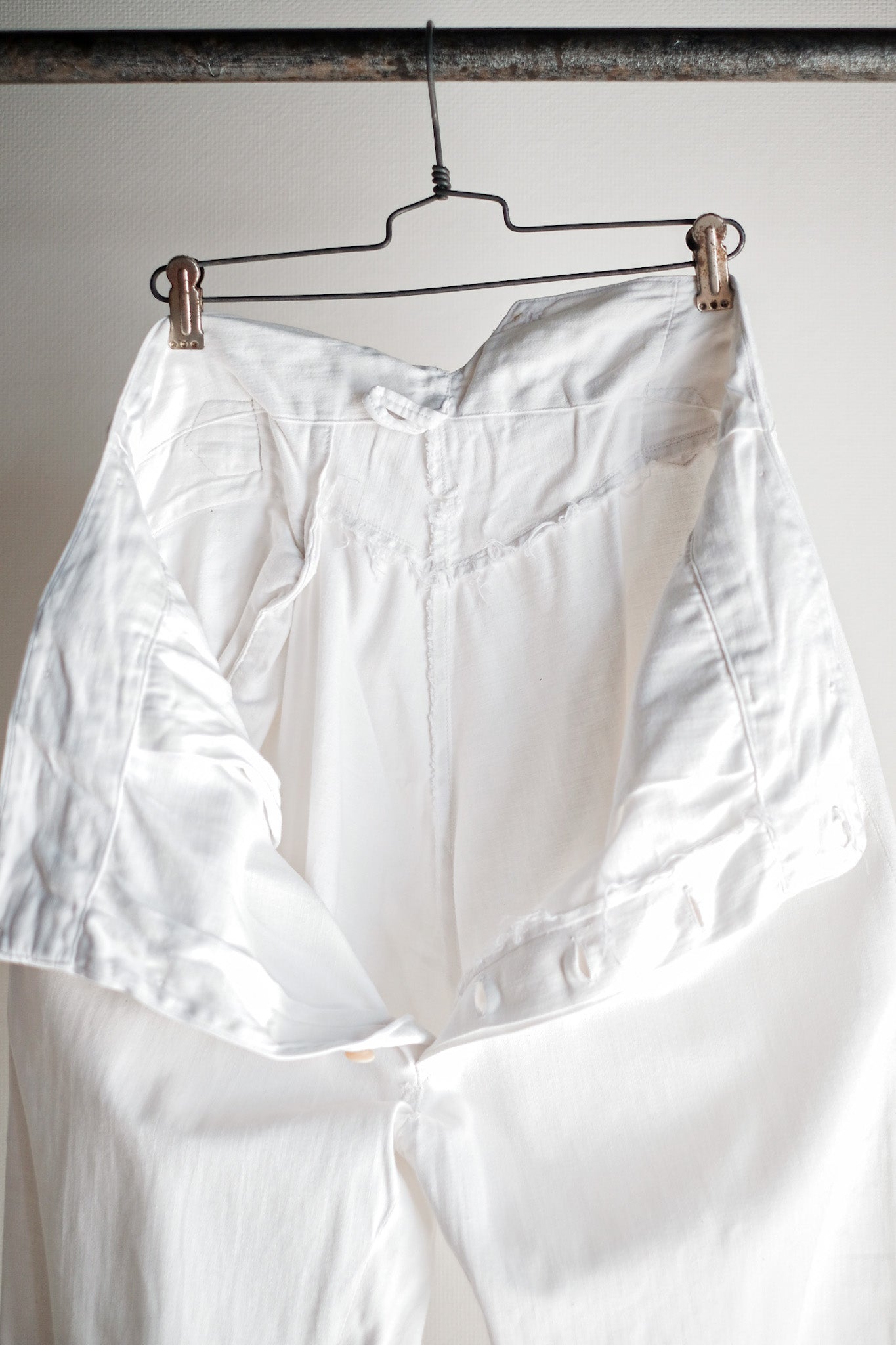 [〜30年代]德國復古棉質絲綢長褲