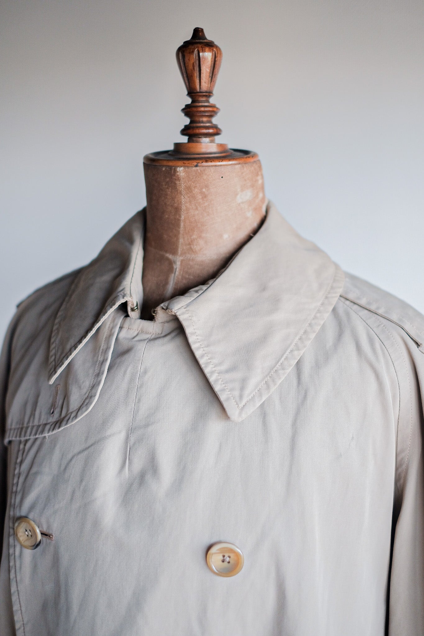 ［~60's］Vintage Burberry's Single Raglan Trench Coat "COMMANDER Ⅱ"