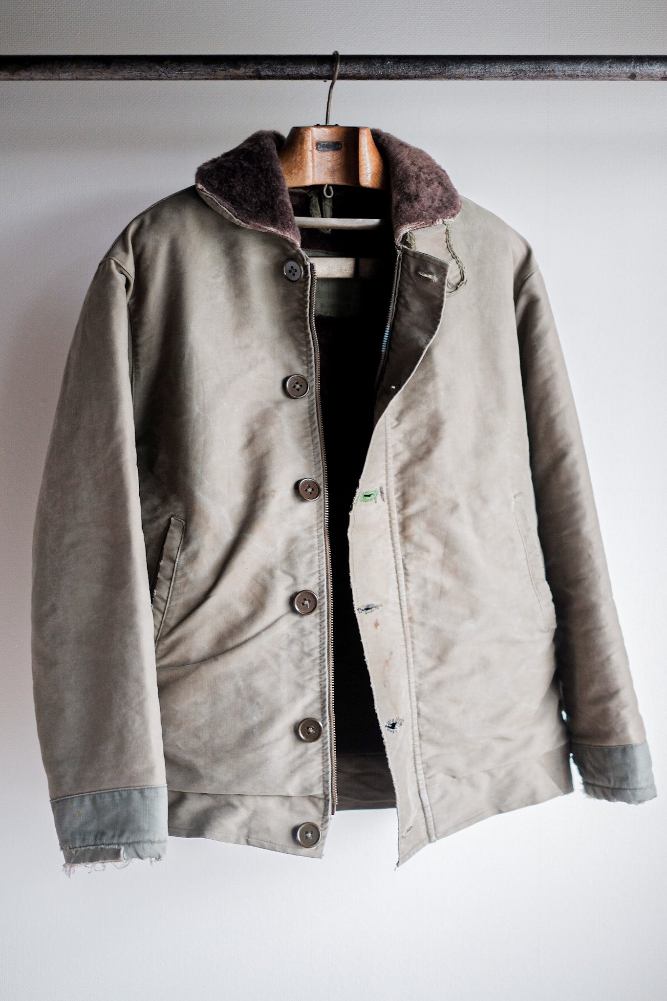 【~60's】French Navy Marine Nationale Deck Jacket