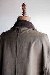 [~ 90's] Barbour Vintage "Original 3/4 Coat" 3 Crest Six Large