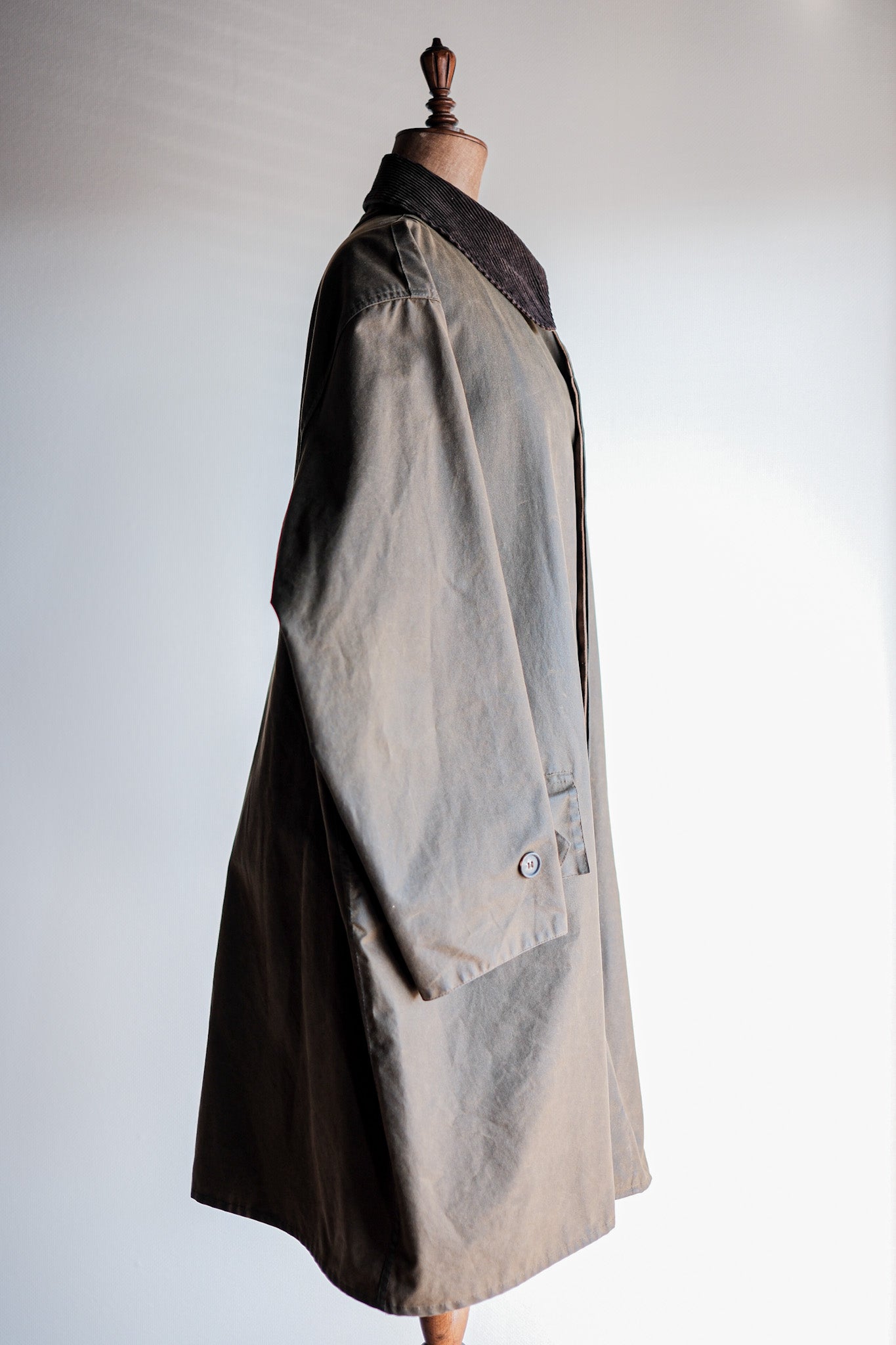 ［~90's］Vintage Barbour "ORIGINAL 3/4 COAT" 3 Crest Size.EX LARGE