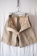 【~60's】French Army M52 Chino Shorts Size.2