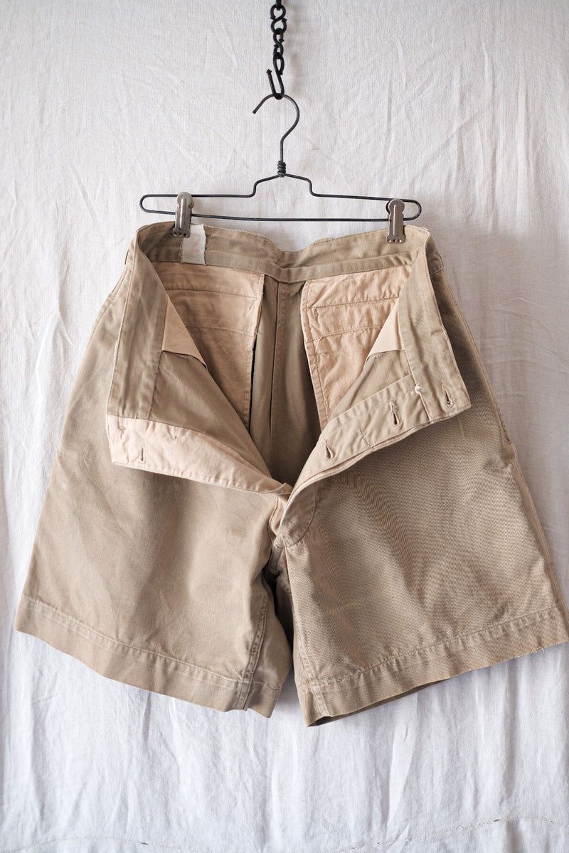 【~60's】French Army M52 Chino Shorts Size.2