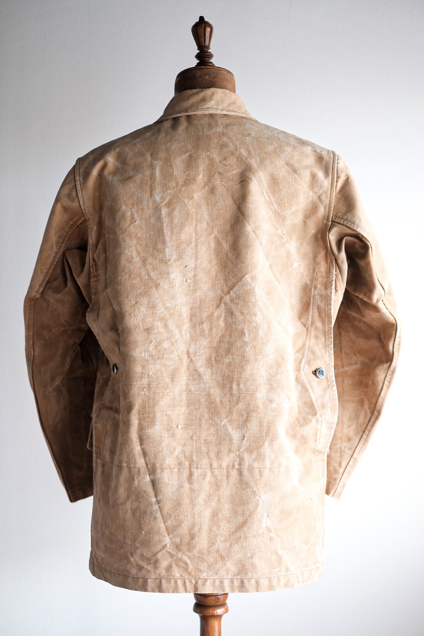 【~40's】French Vintage Cotton Canvas Hunting Jacket