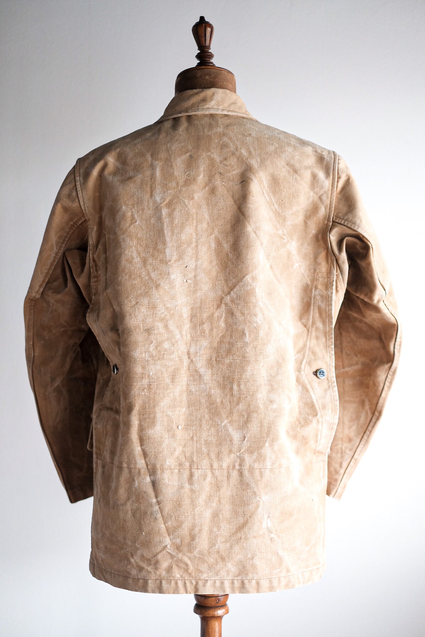 ［~40's］French Vintage Cotton Canvas Hunting Jacket