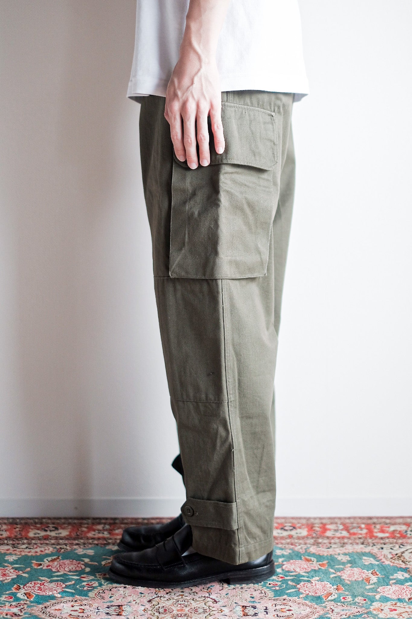 ［~60's］French Army M47 Field Trousers Size.13 "Dead Stock"