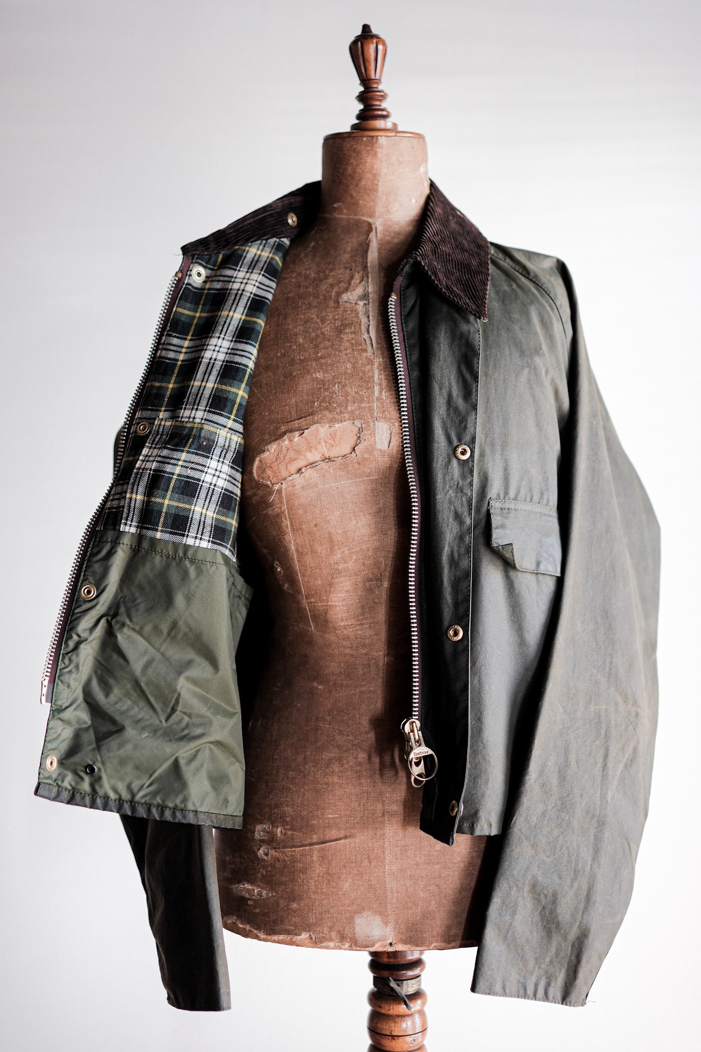 ［~90's］Vintage Barbour "SPEY JACKET" 3 Crest Size.LARGE