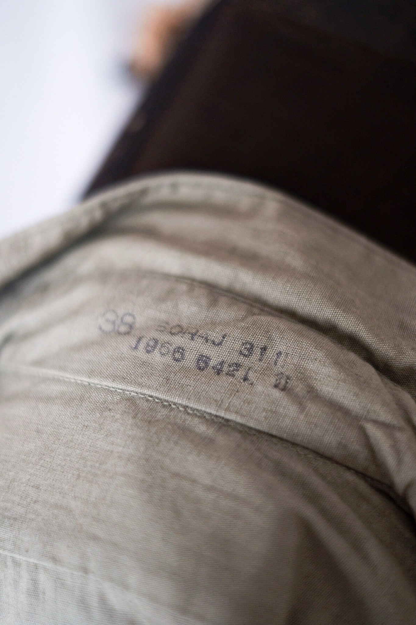 [~ 60 년대] 프랑스 빈티지 할아버지 셔츠