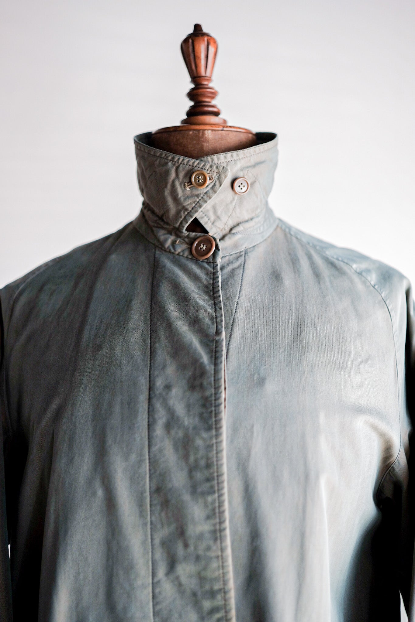 ［~50's］Vintage Burberry's Single Raglan Balmacaan Coat C100 "TAMAMUSHI" "Made in France"
