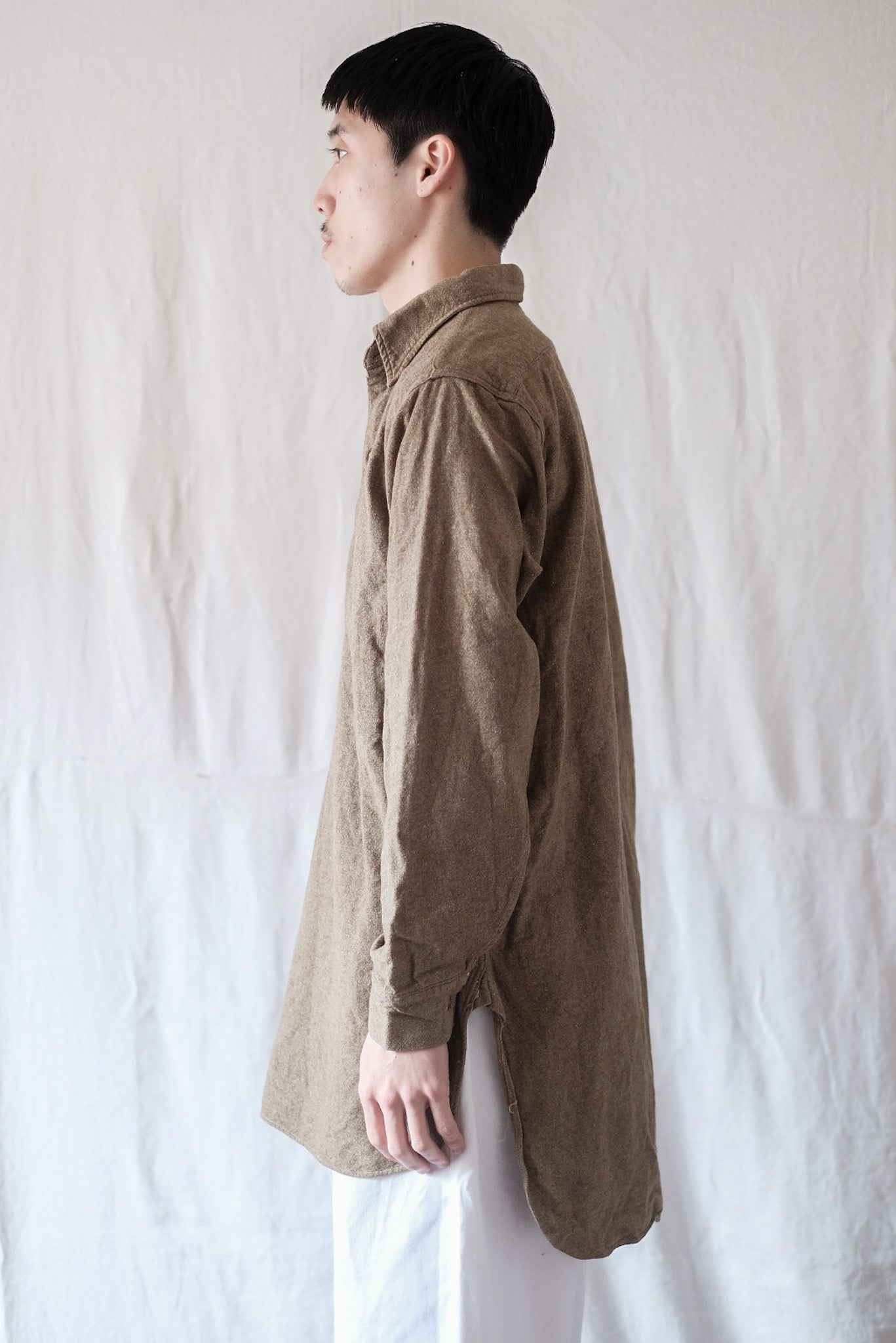 【~40's】British Army Wool Pullover Shirt