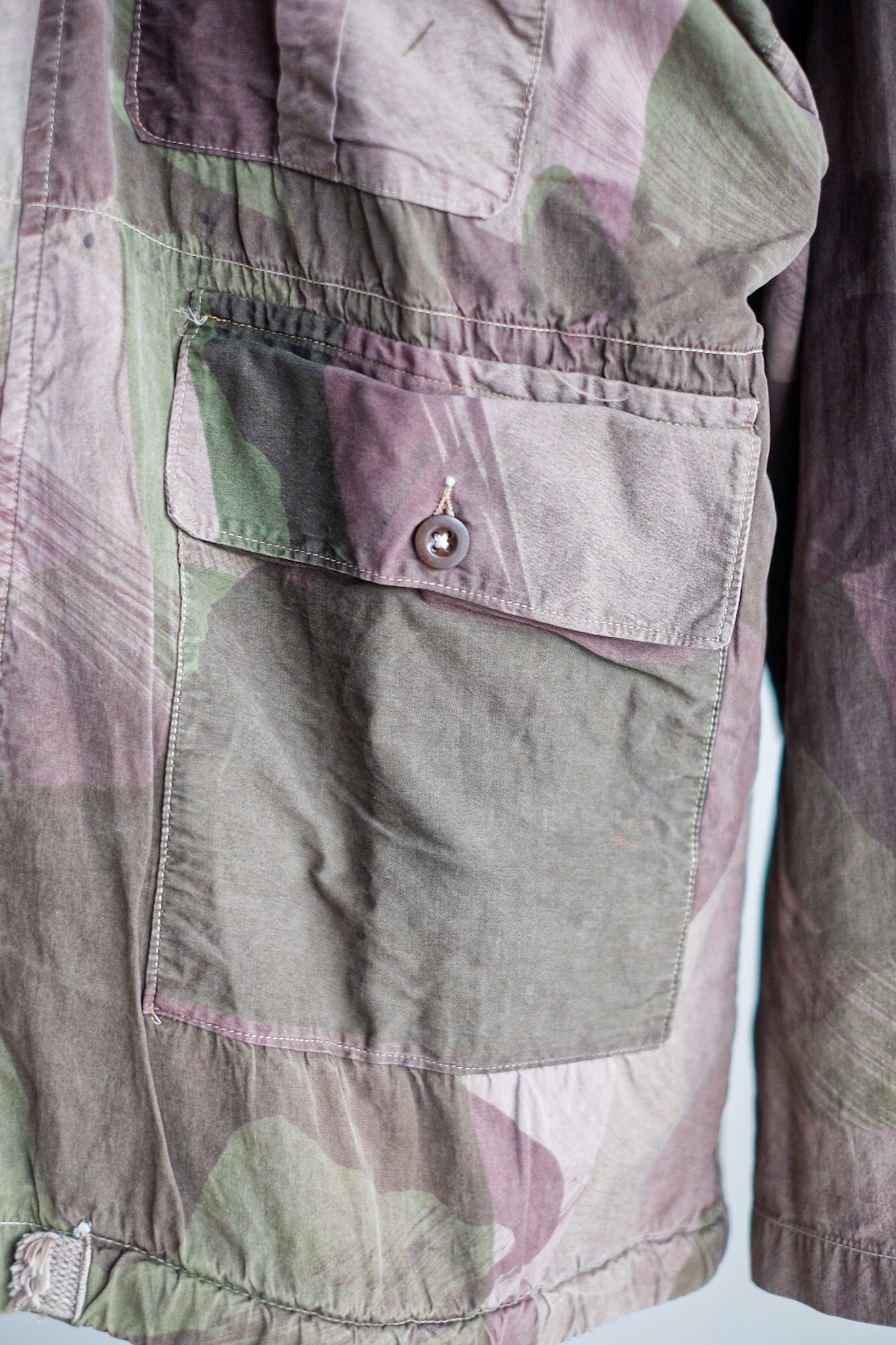 ［~40's］British Army SAS Camouflaged Windproof Smock Size.7 "Dead Stock"