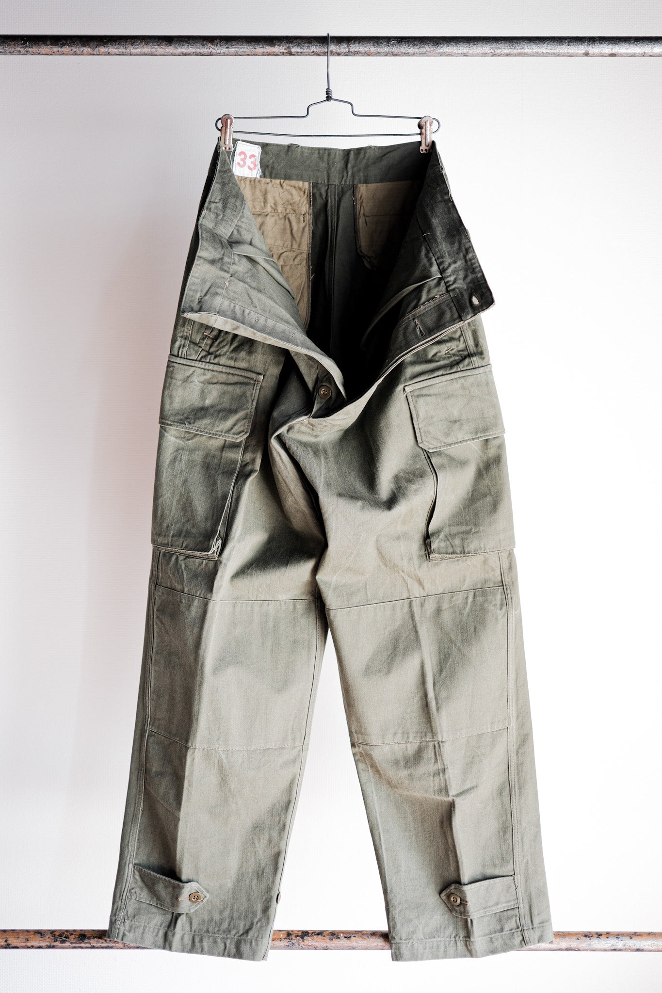 ［~60's］French Army M47 Field Trousers Size.33 "Dead Stock"