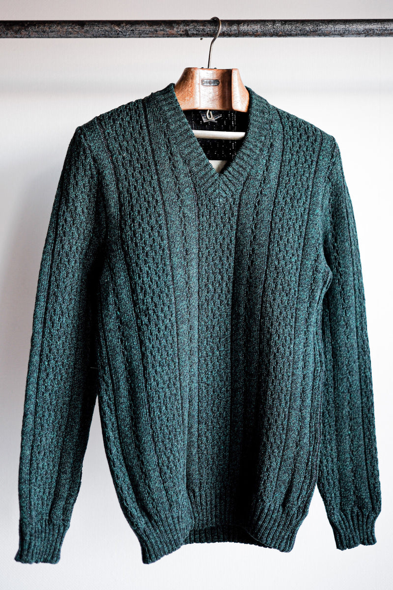 [~ 60's] เสื้อสเวตเตอร์ผ้าขนสัตว์ Vintage Vintage French Vintage "Dead Stock"