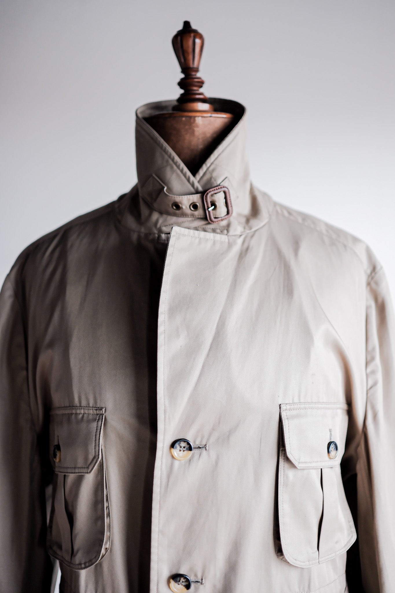 【~00’s】Grenfell Safari Style Jacket With Chin Strap