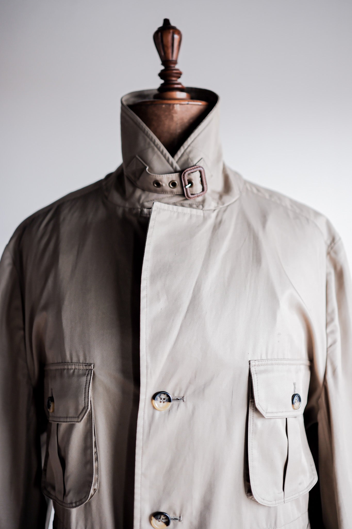 ［~00’s］Grenfell Safari Style Jacket With Chin Strap