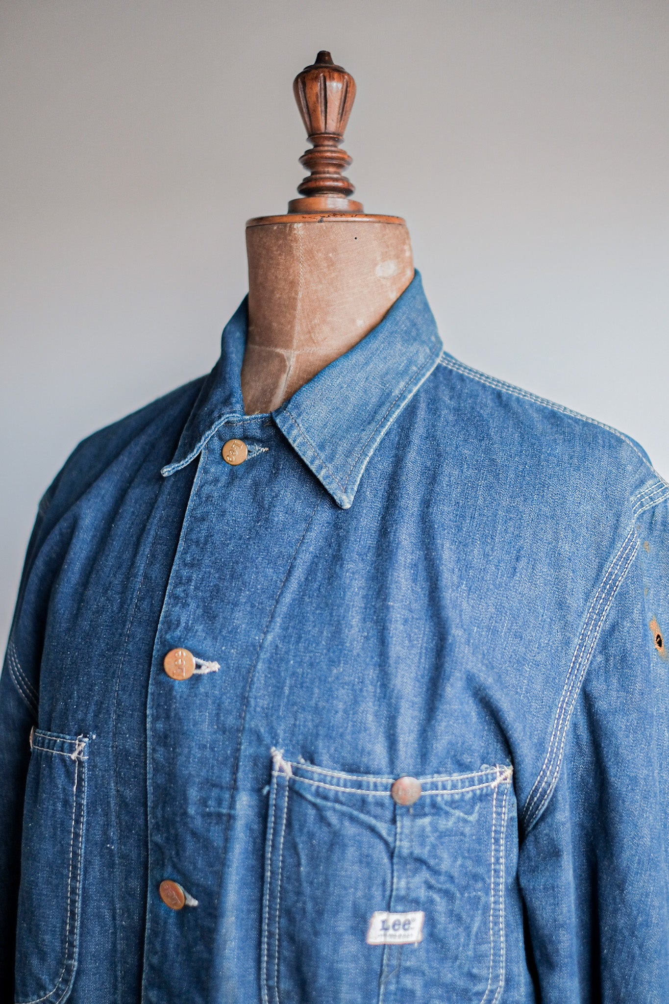 【~70's】Vintage LEE 91-J Denim Jacket Size.38R