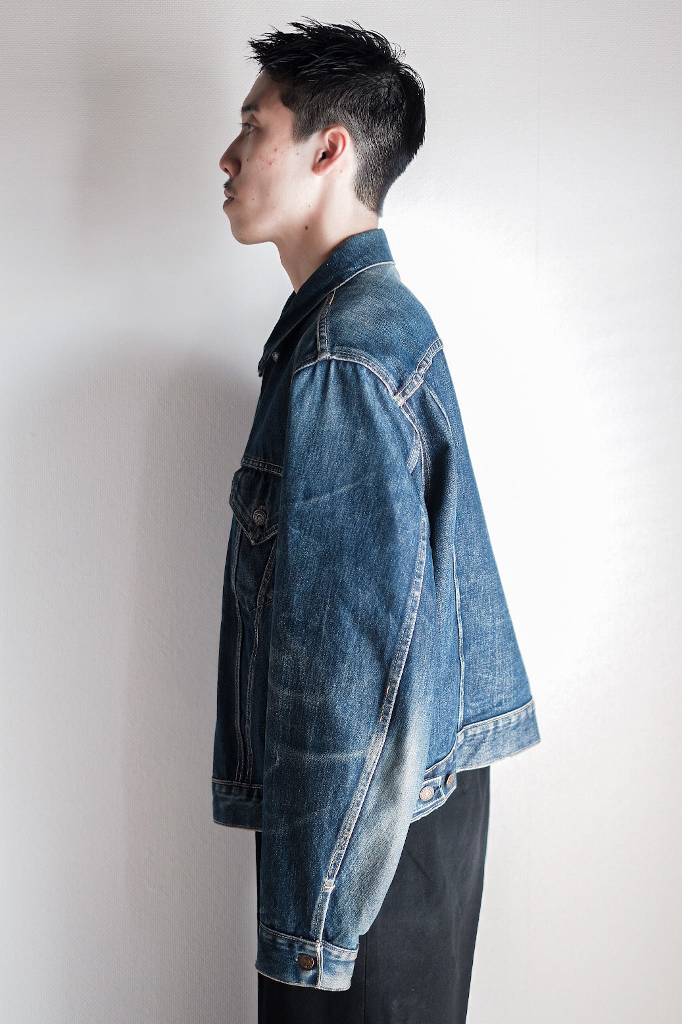［~60's］Vintage Levi's 557 Denim Jacket "Big E"