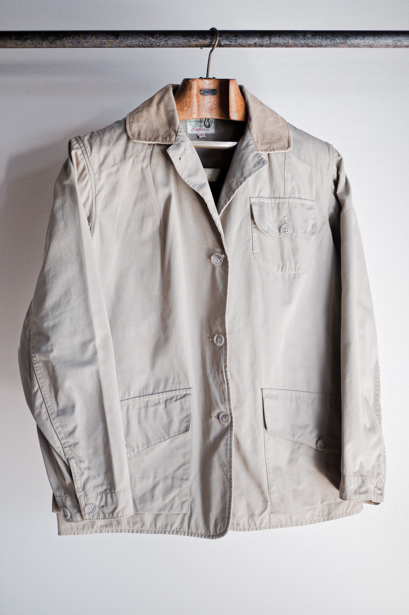 Vintage abercrombie and 2025 fitch safari jacket