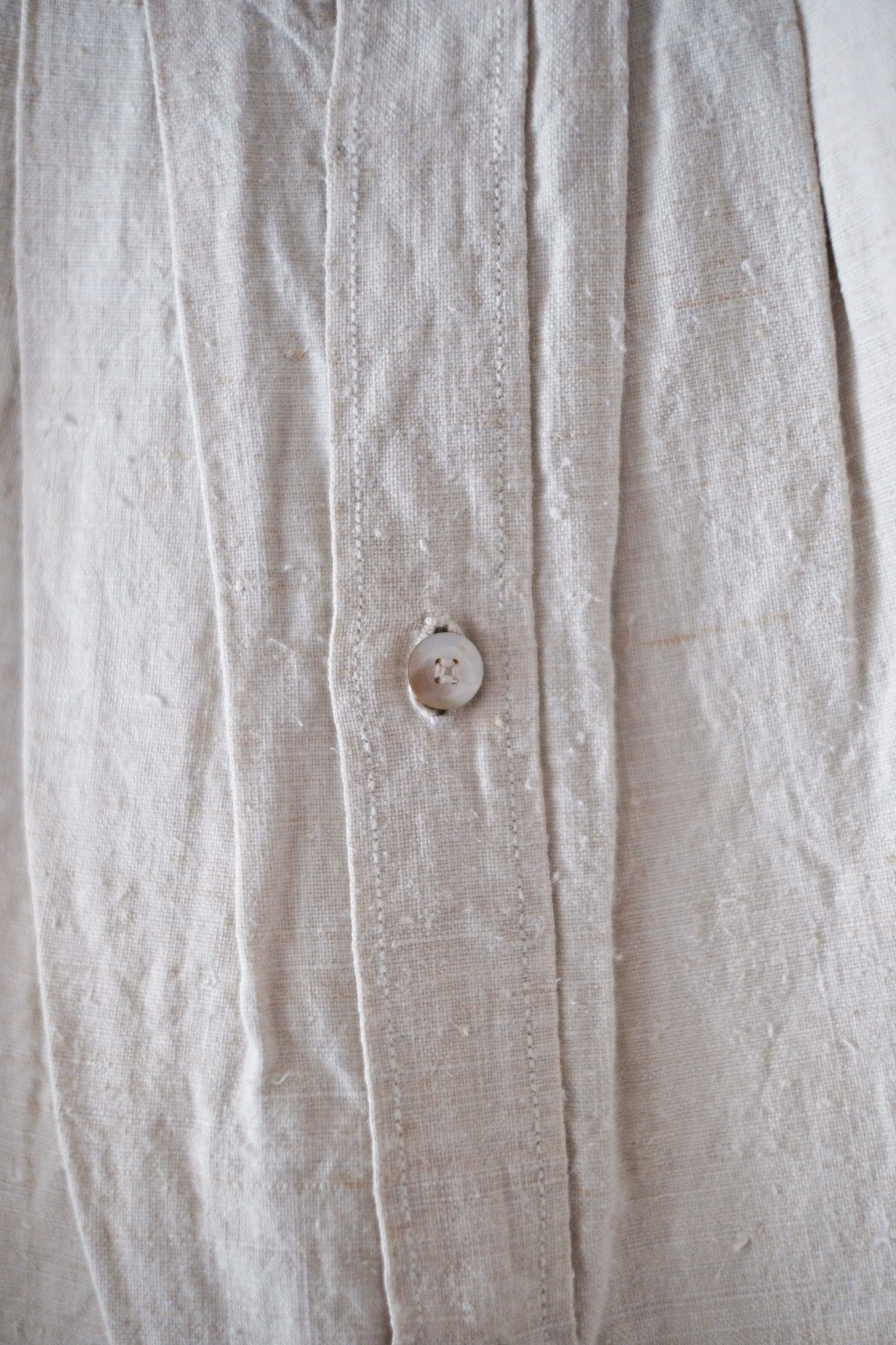 [20 c]法國古董亞麻襯衫