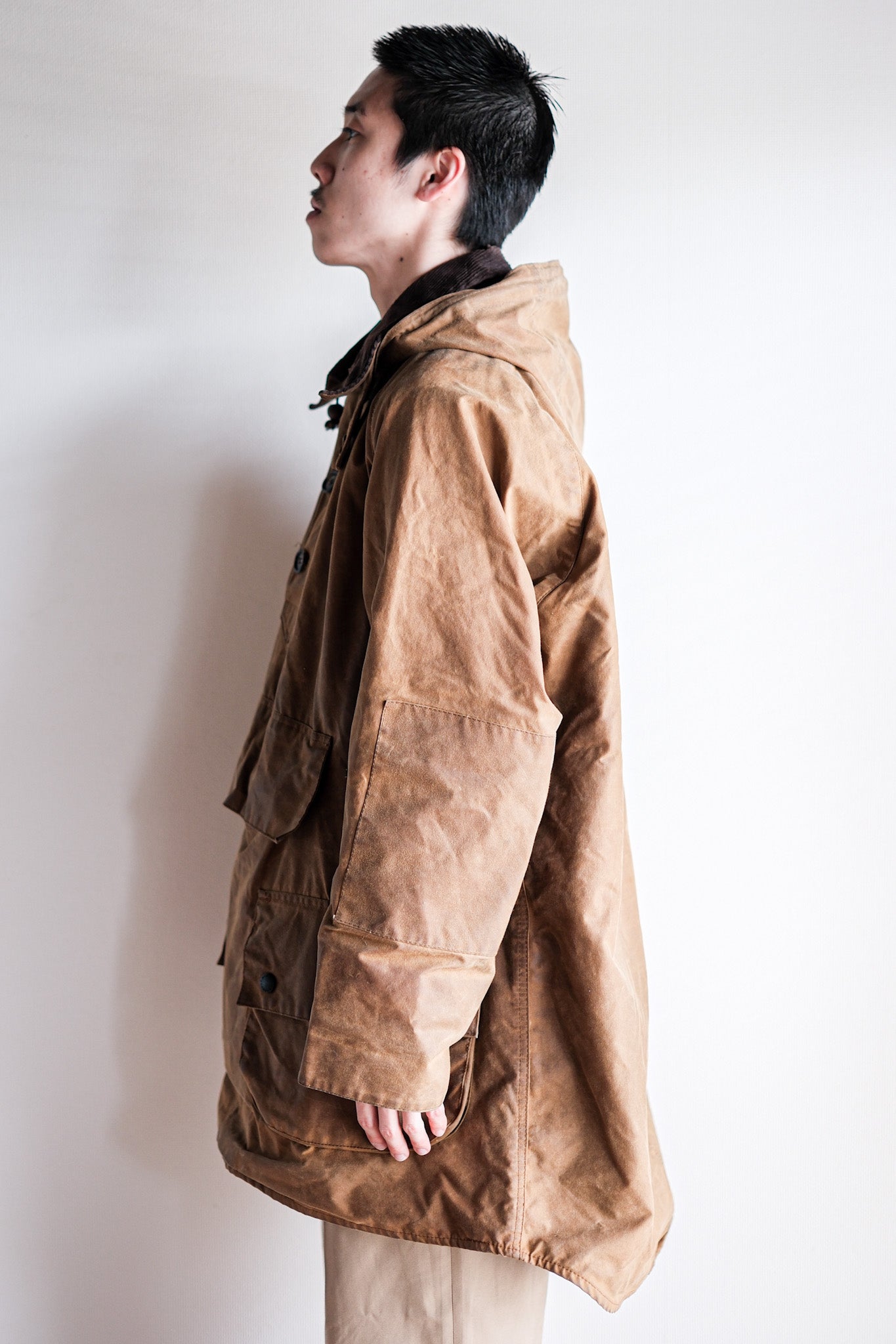 ［~90’s］Vintage Barbour “LONGSHOREMAN” 3 Crest Size.MEDIUM