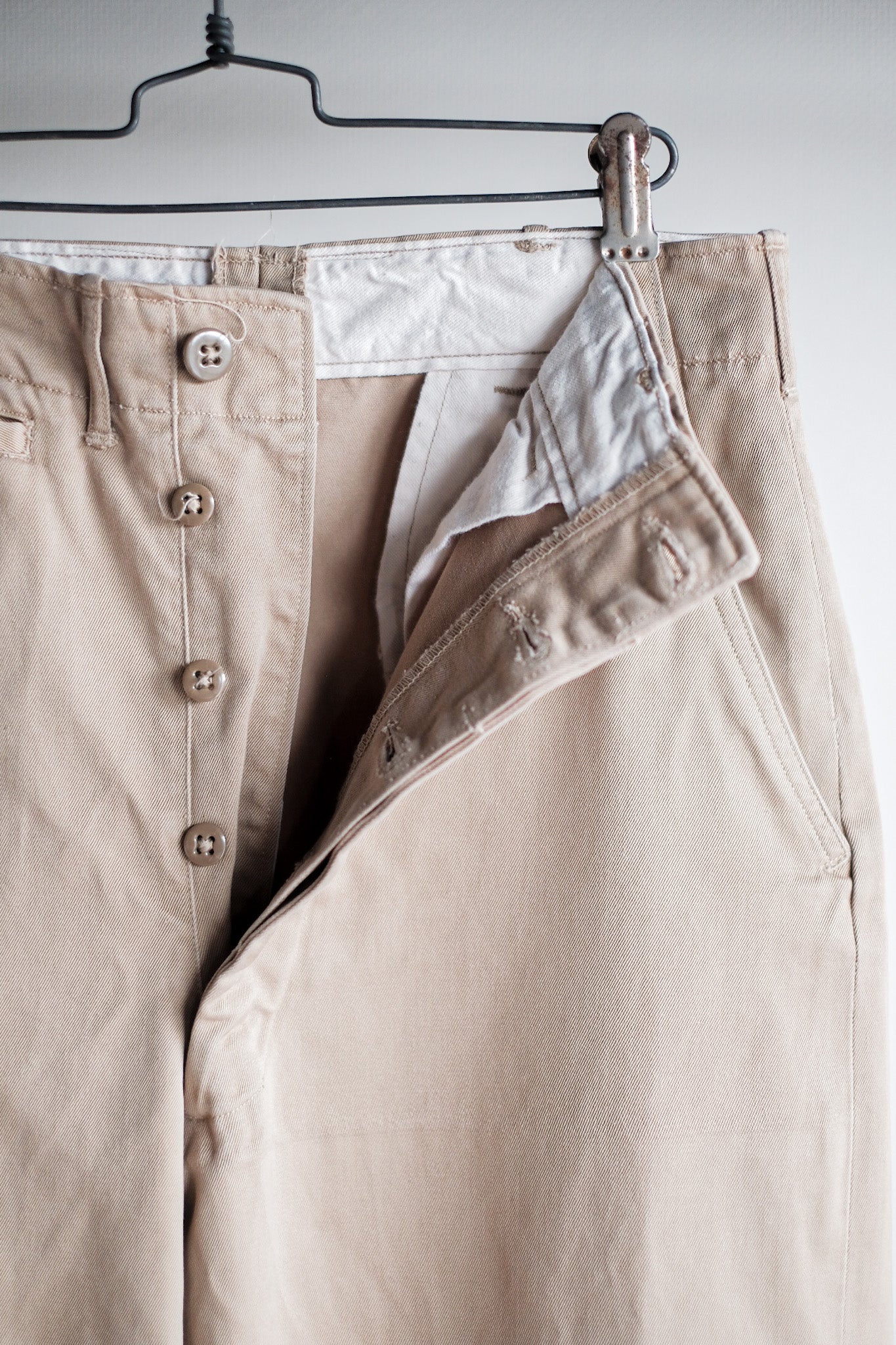 [~ 40's] U.S.Army M-45 CHINO TROUSERS SIZE.30 × 33