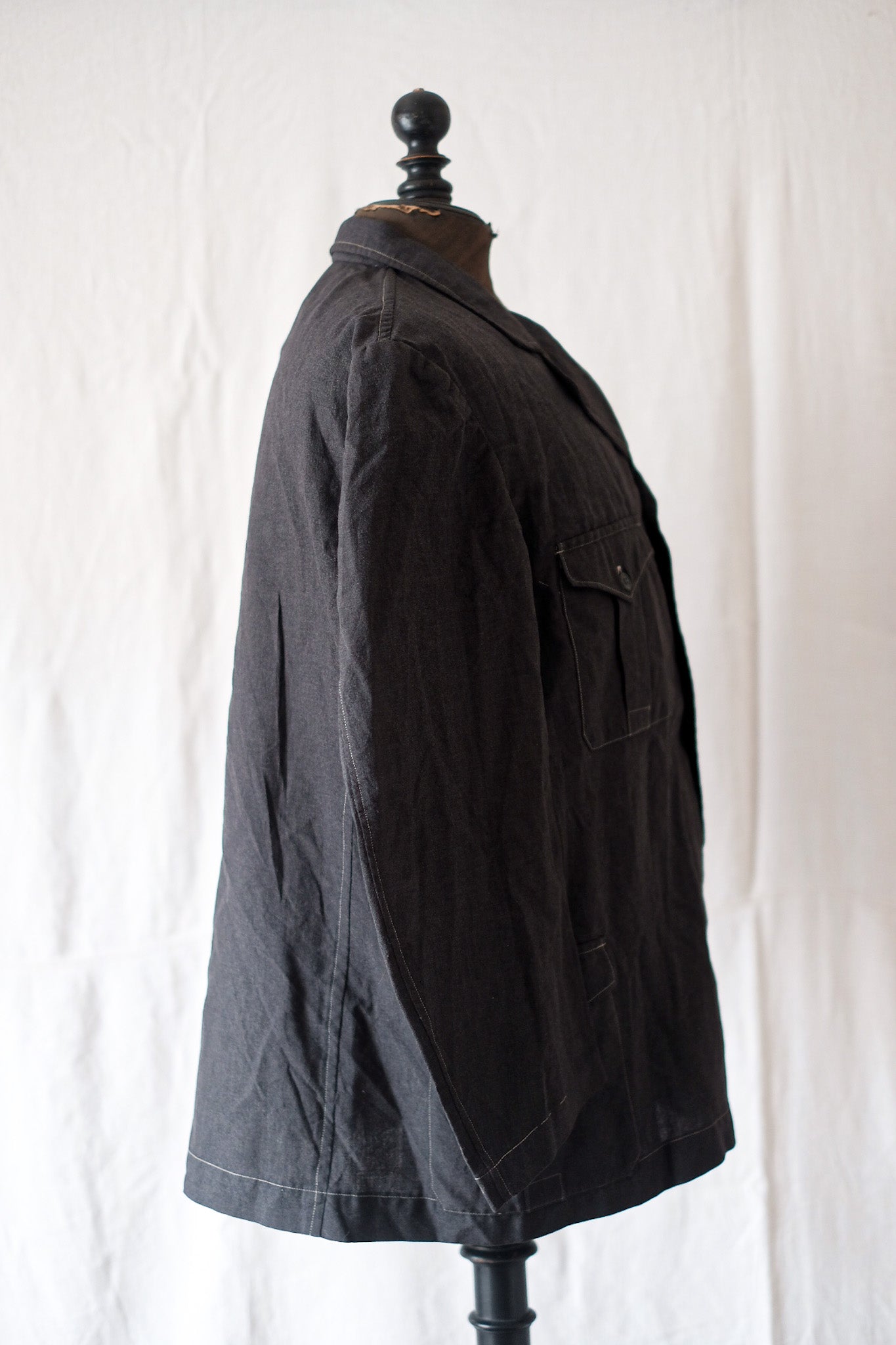 ［~50's］French Vintage Light Wool Gabardine Work Jacket