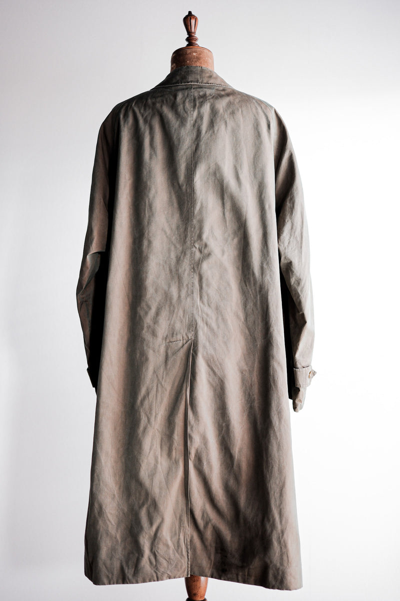 [~ 80's] Raglan Balmacaan Single's Vintage Burberry Coat C100 Size.54REG "Tamamushi"