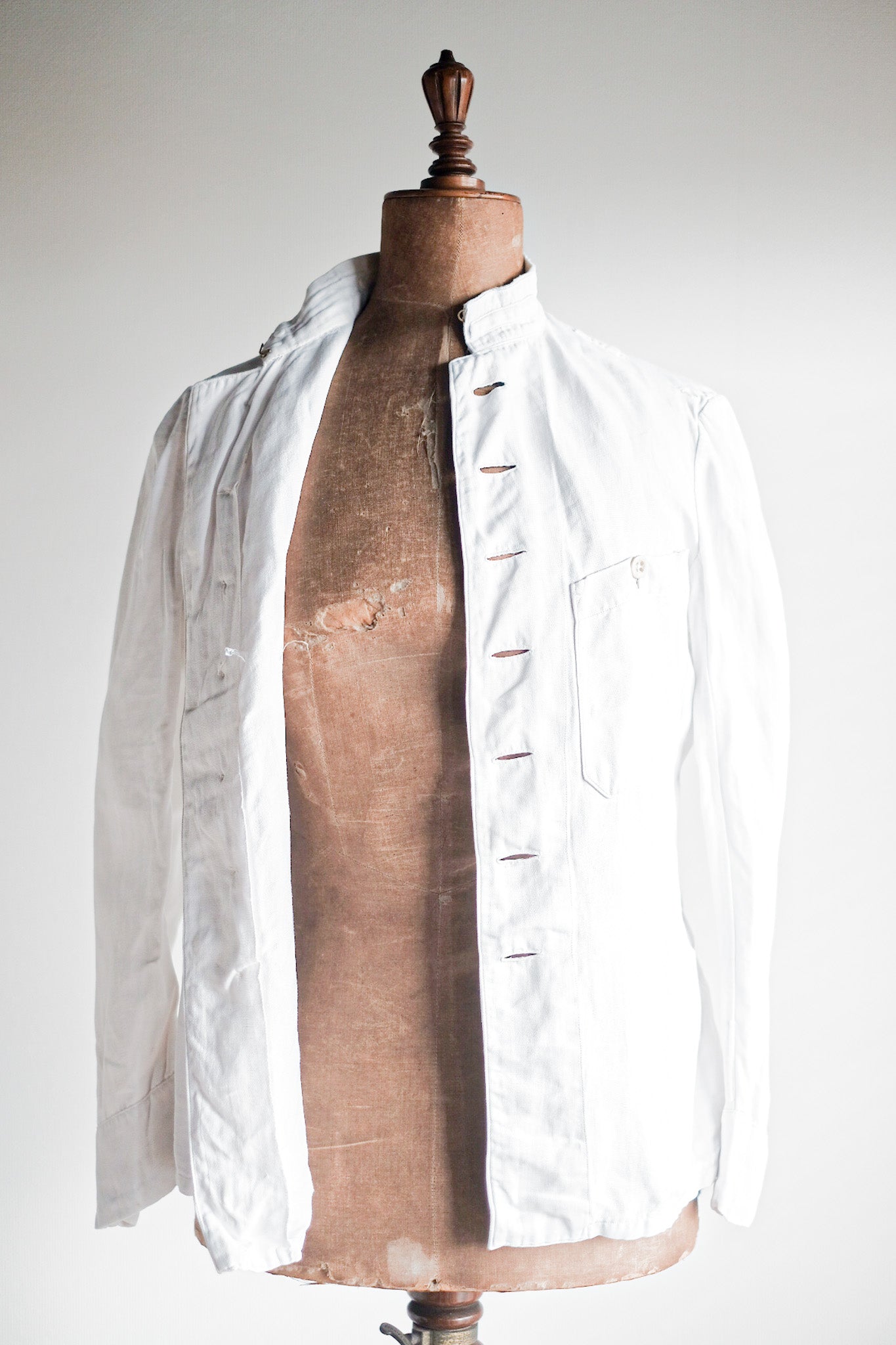 ［~20's］French Army Cotton Linen Colonial Jacket