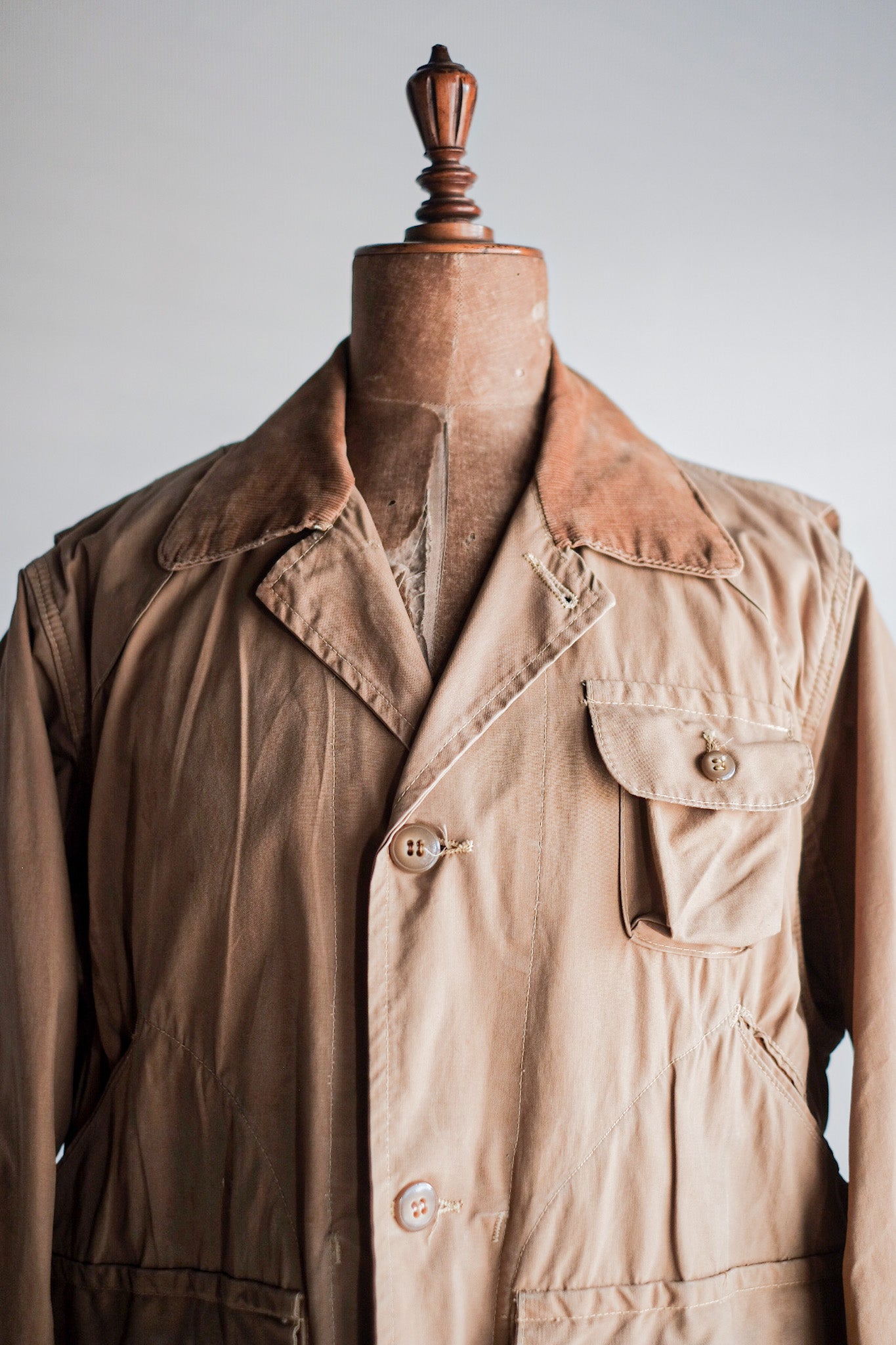 [~ 50 년대] American Vintage Hunting Jacket "Redhead Squaltex"