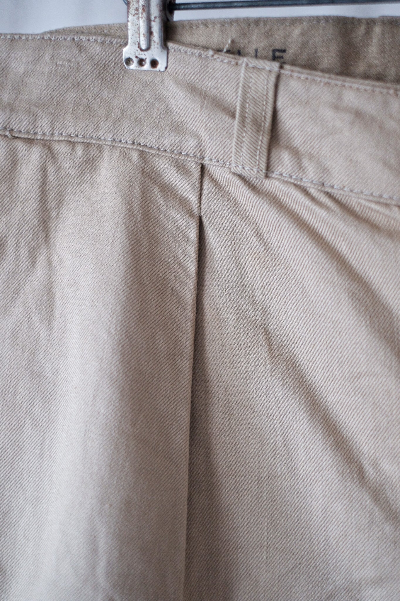 [~ 60's] French Army M52 CHINO SHORTS SIZE.5