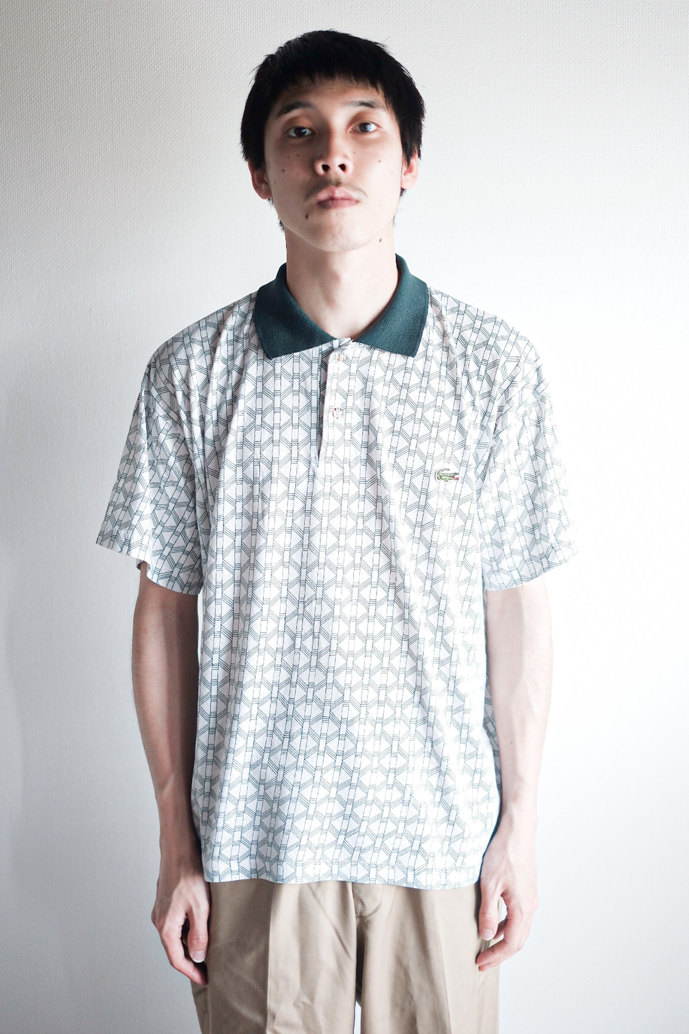 ［~80's］CHEMISE LACOSTE S/S Polo Shirt Size.5 "Multi Color"