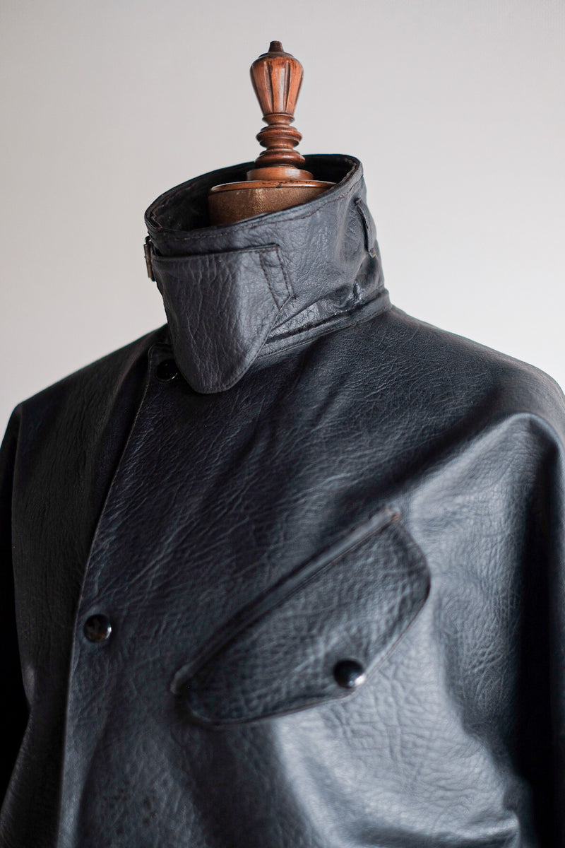 [~ 50's] Belstaff Vintage P.V.C Suit "Black Panther"