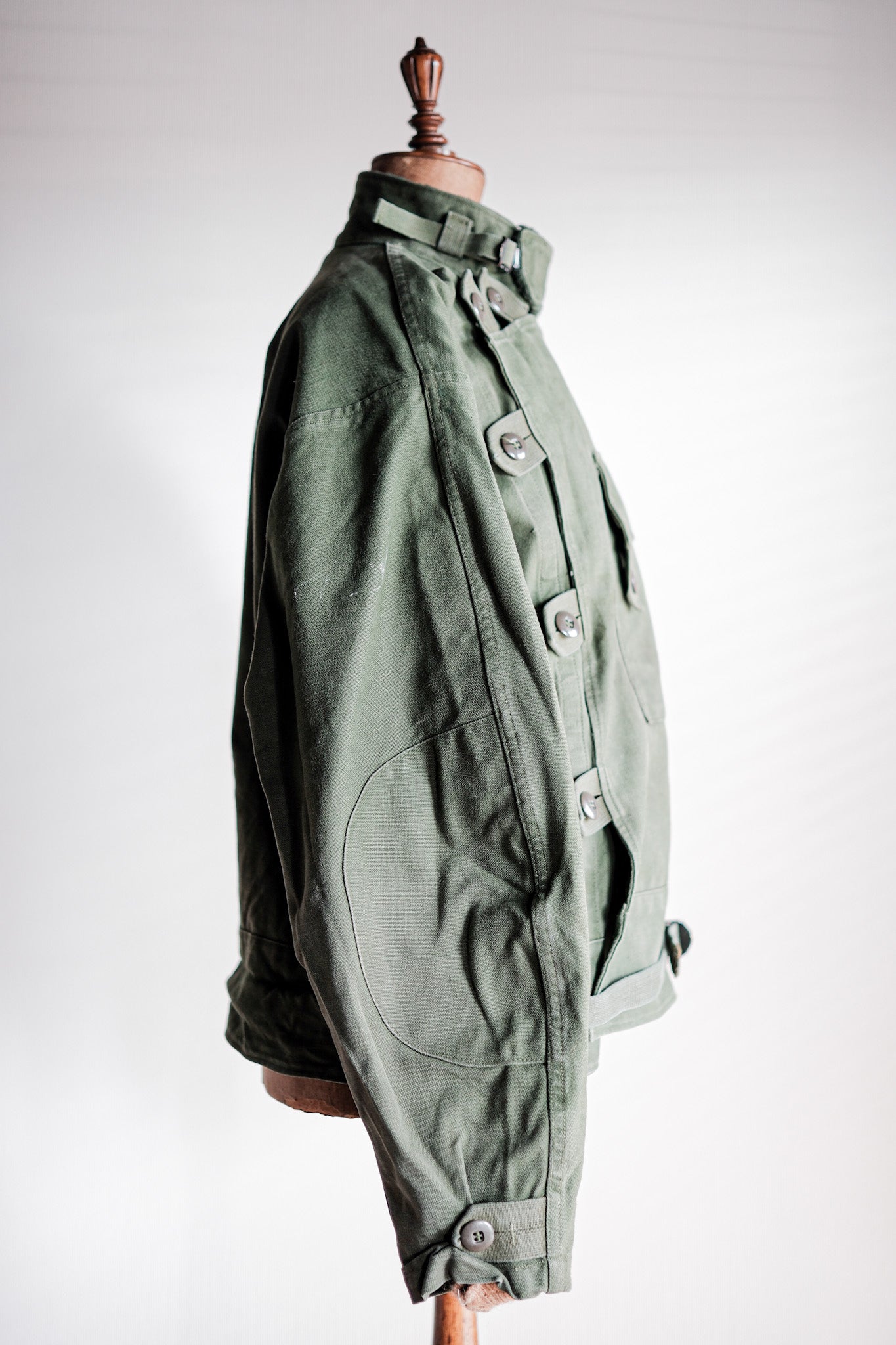 ［~60's］Swedish Army Dispatch Rider Motorcycle Jacket With Liner Size.C52