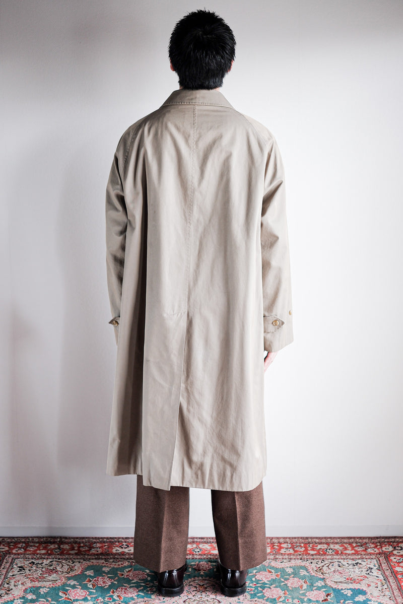 [~ 80's] Raglan Balmacaan Coat Single Vintage ของ Burberry ขนาด C100 Size.48REG