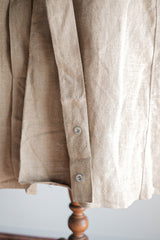 [~ 50's] กองทัพฝรั่งเศส Bourgeron โรงพยาบาล Smock Smock Military "Dead Stock"