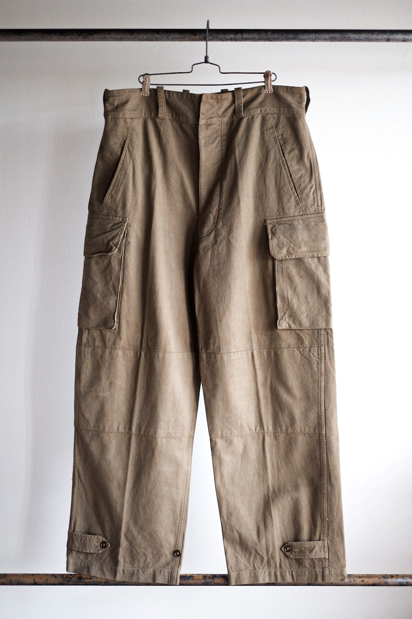 ［~50's］French Army M47 Field Trousers Size.35 "Dead Stock"