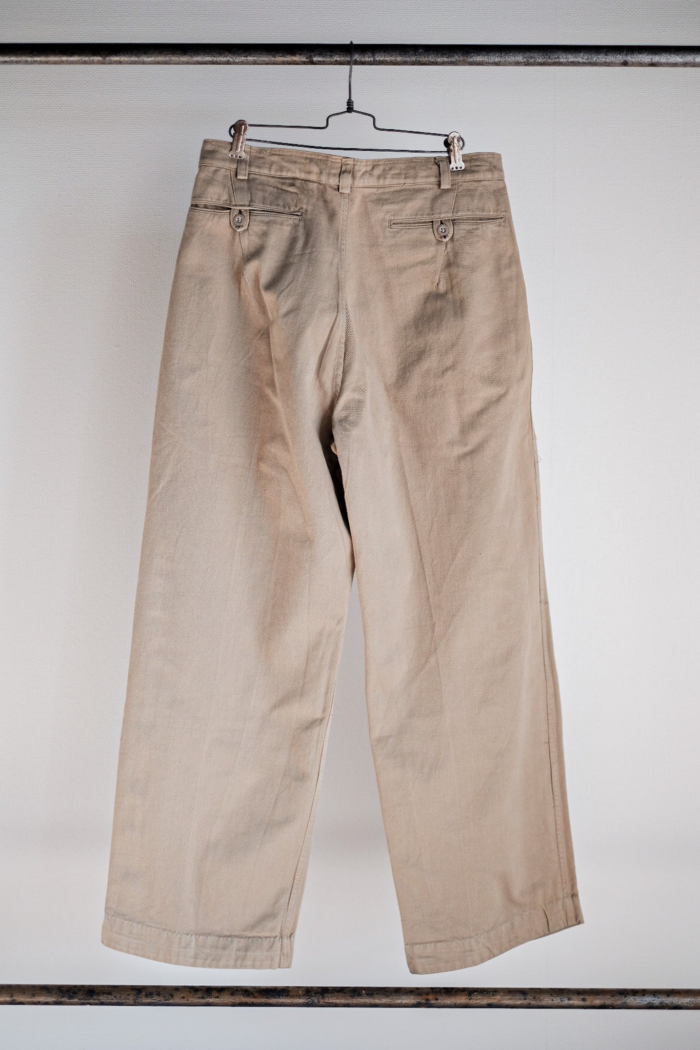 ［~50's］French Army M52 Chino Trousers Size.84M