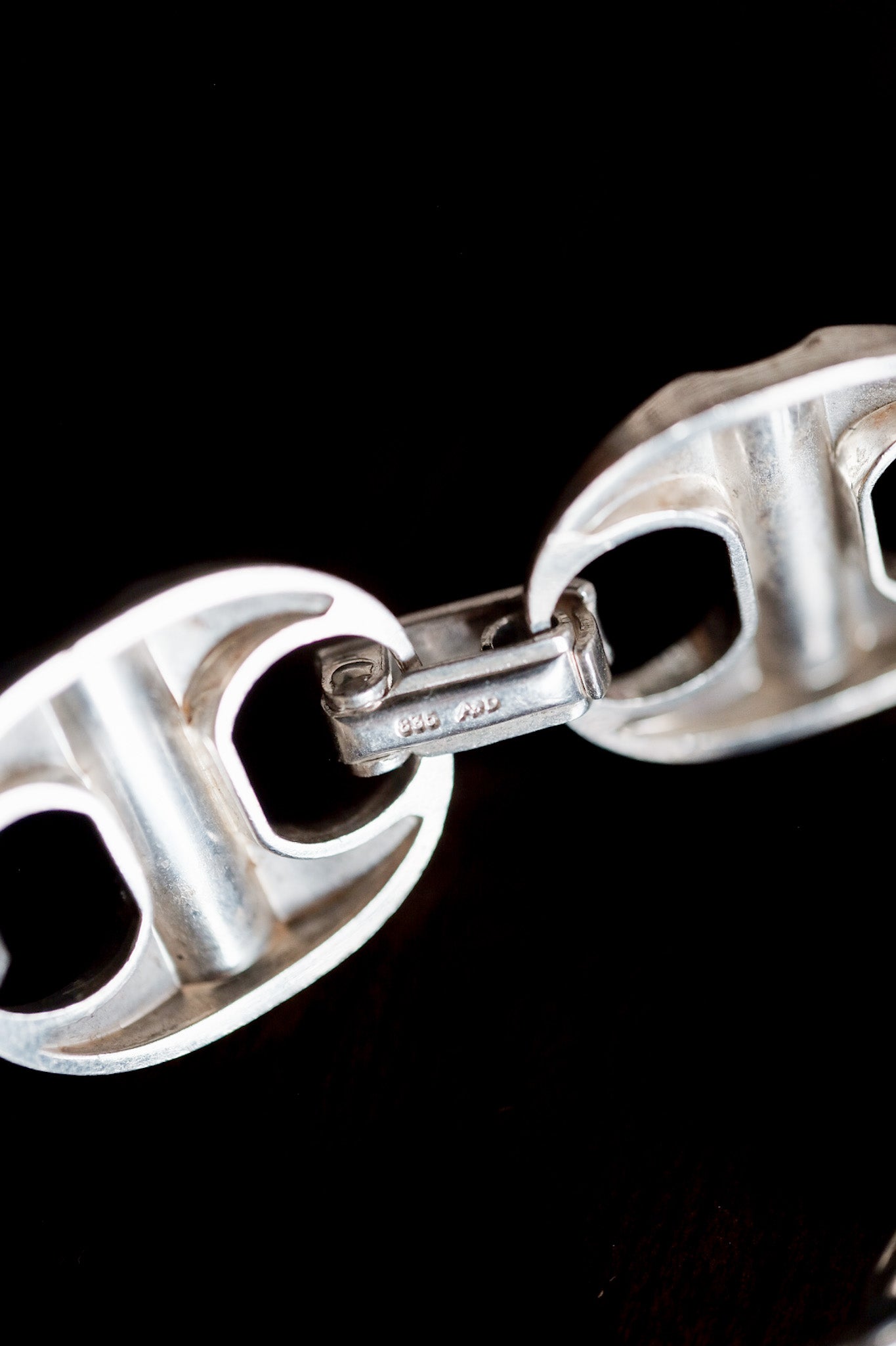 ［~60’s］Europe Vintage Silver 835 Bracelet