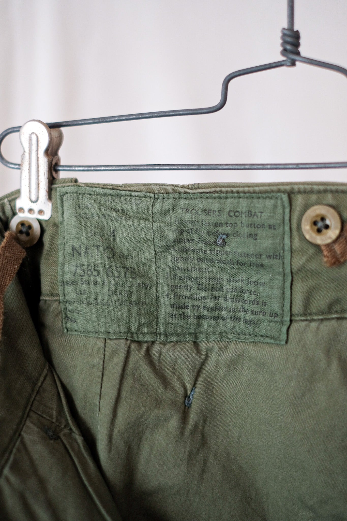 60's】British Army 1960 Pattern Combat Trousers