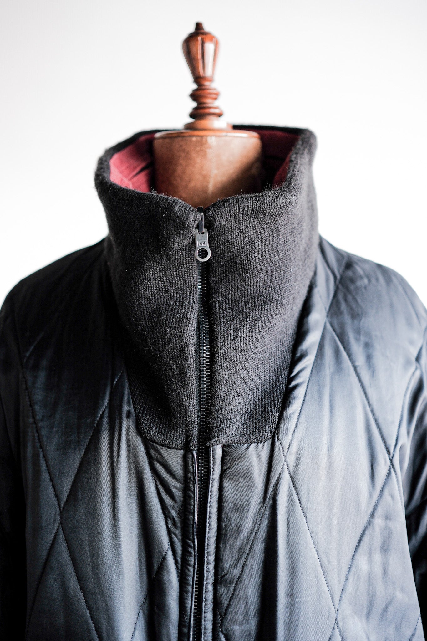 ［~90's］Old SERAPHIN Leather Reverseable Jacket Size.50