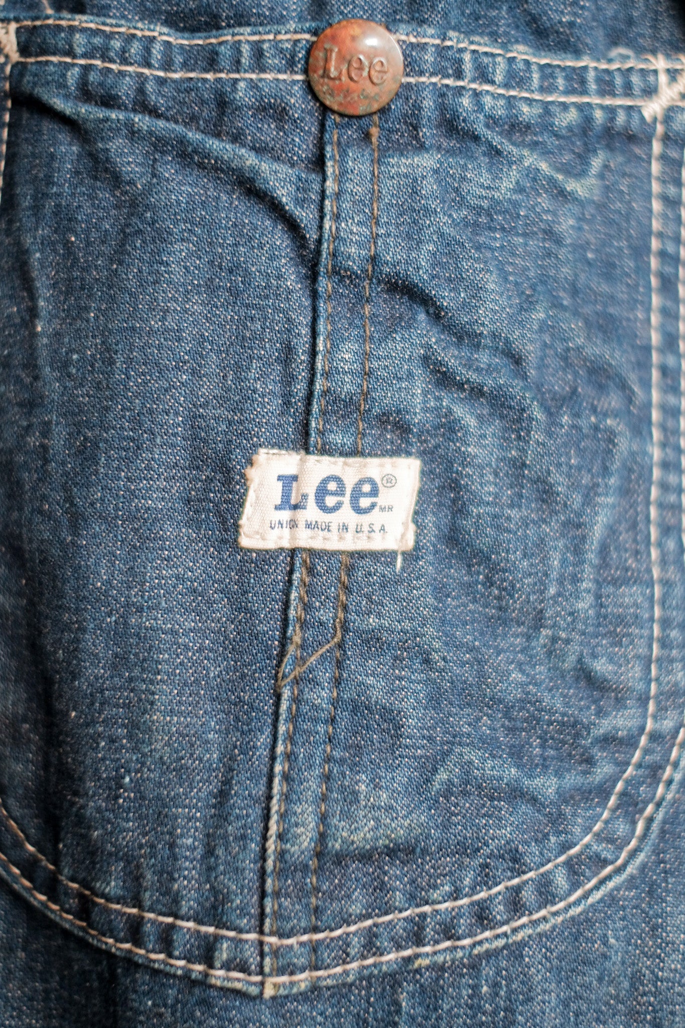 [~ 70's] Vintage Lee 91-J DENIM JACKET SIZE.38R