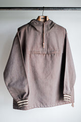 [~ 50's] German Vintage Brown Anorak Parka